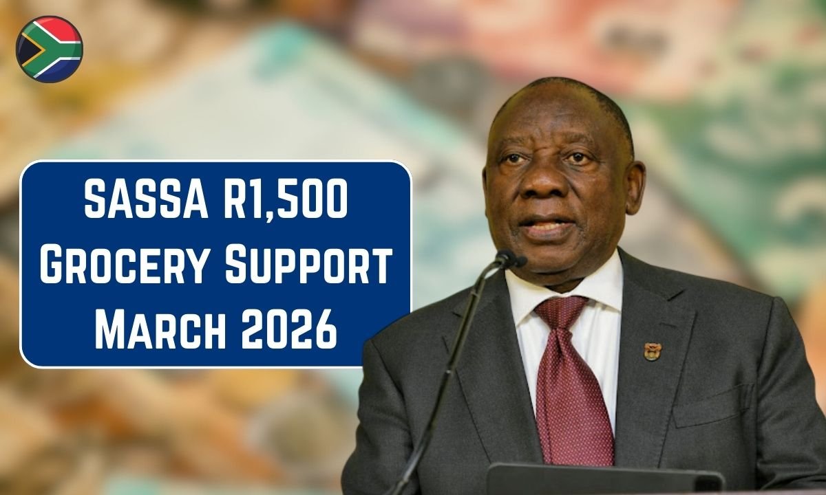 SASSA R1,500 Grocery Support March 2026